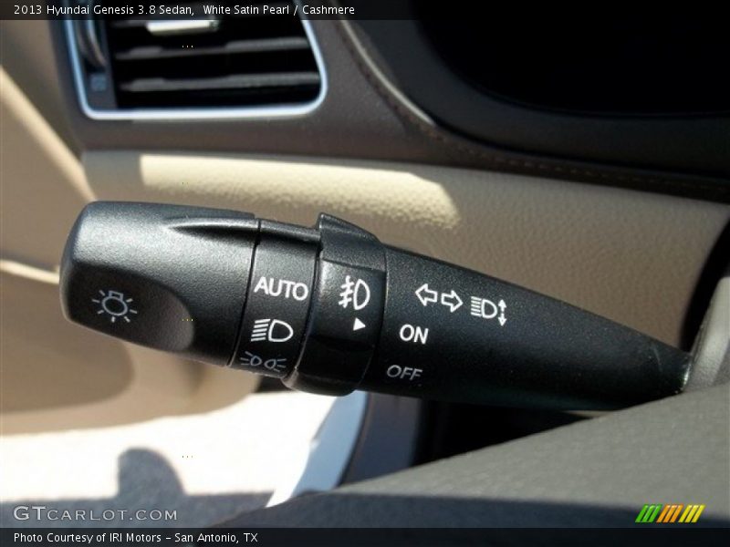 White Satin Pearl / Cashmere 2013 Hyundai Genesis 3.8 Sedan