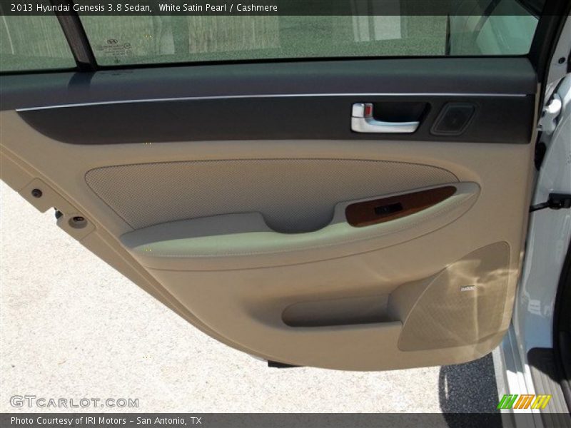 White Satin Pearl / Cashmere 2013 Hyundai Genesis 3.8 Sedan