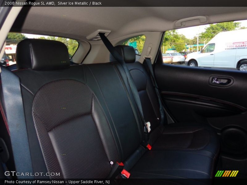 Silver Ice Metallic / Black 2008 Nissan Rogue SL AWD