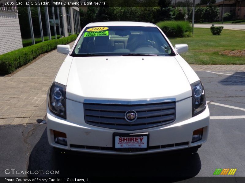 White Diamond / Light Neutral 2005 Cadillac CTS Sedan