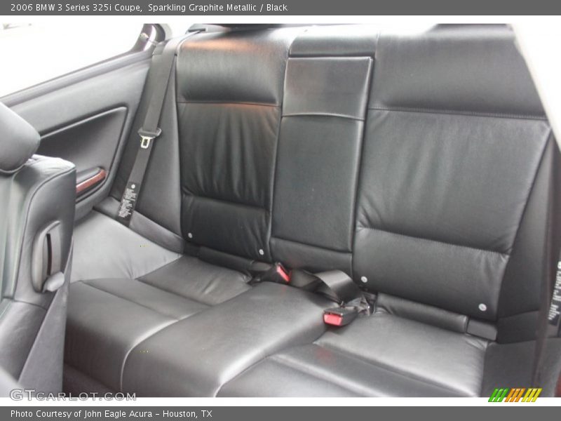 Sparkling Graphite Metallic / Black 2006 BMW 3 Series 325i Coupe