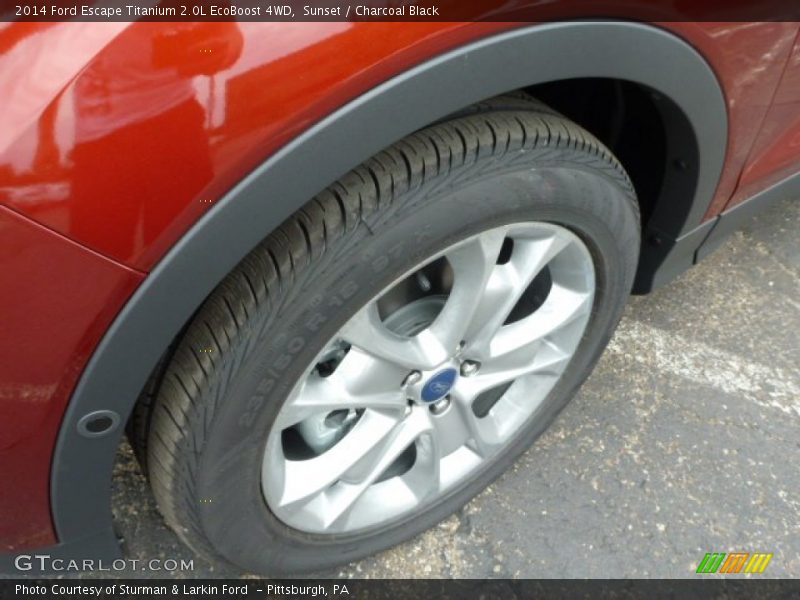  2014 Escape Titanium 2.0L EcoBoost 4WD Wheel