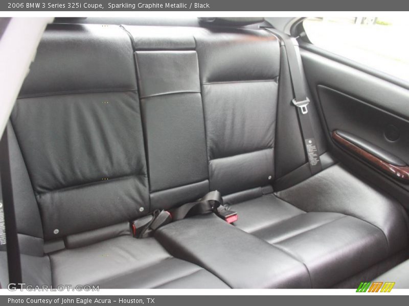 Sparkling Graphite Metallic / Black 2006 BMW 3 Series 325i Coupe