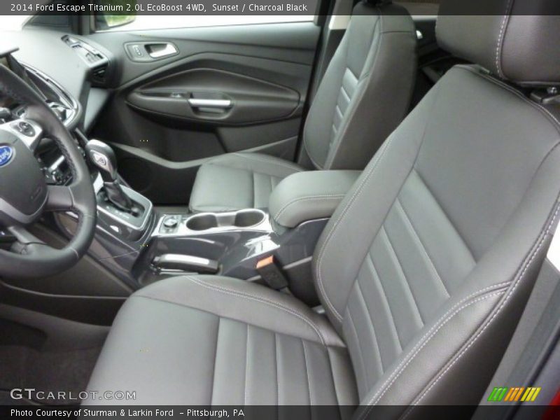 Front Seat of 2014 Escape Titanium 2.0L EcoBoost 4WD