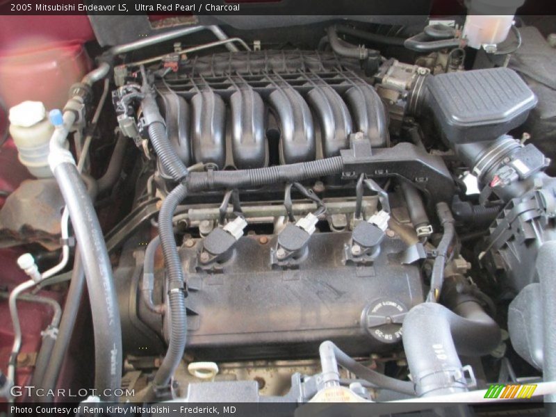 Ultra Red Pearl / Charcoal 2005 Mitsubishi Endeavor LS