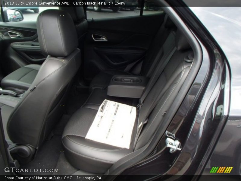 Rear Seat of 2013 Encore Convenience AWD