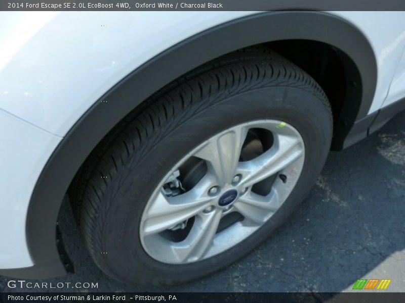 Oxford White / Charcoal Black 2014 Ford Escape SE 2.0L EcoBoost 4WD