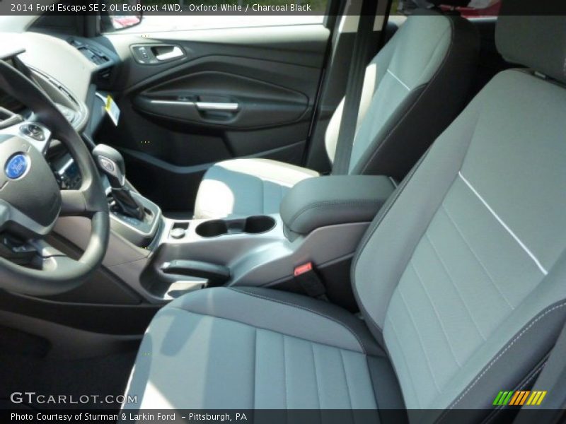 Oxford White / Charcoal Black 2014 Ford Escape SE 2.0L EcoBoost 4WD