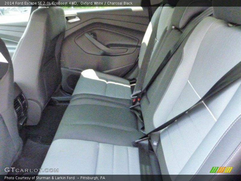 Oxford White / Charcoal Black 2014 Ford Escape SE 2.0L EcoBoost 4WD