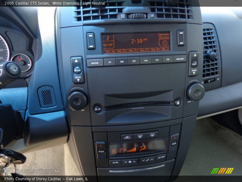 White Diamond / Light Neutral 2005 Cadillac CTS Sedan