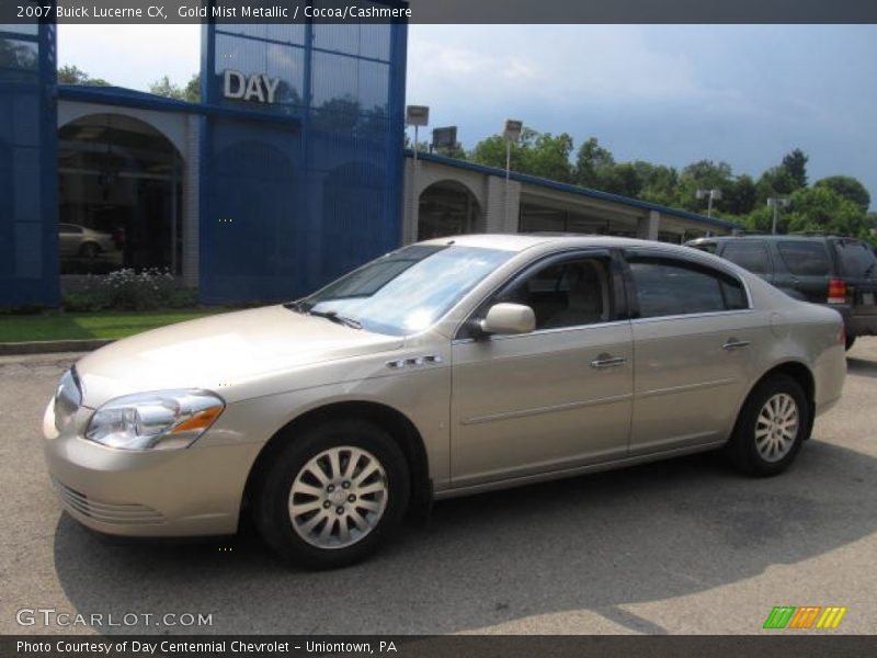 Gold Mist Metallic / Cocoa/Cashmere 2007 Buick Lucerne CX