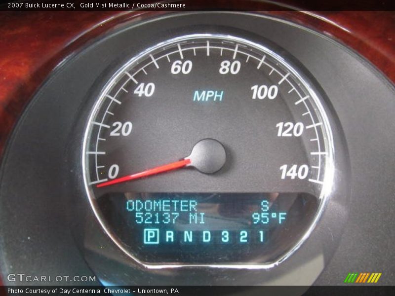 Gold Mist Metallic / Cocoa/Cashmere 2007 Buick Lucerne CX