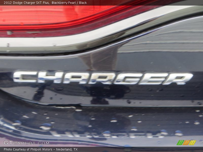 Blackberry Pearl / Black 2012 Dodge Charger SXT Plus