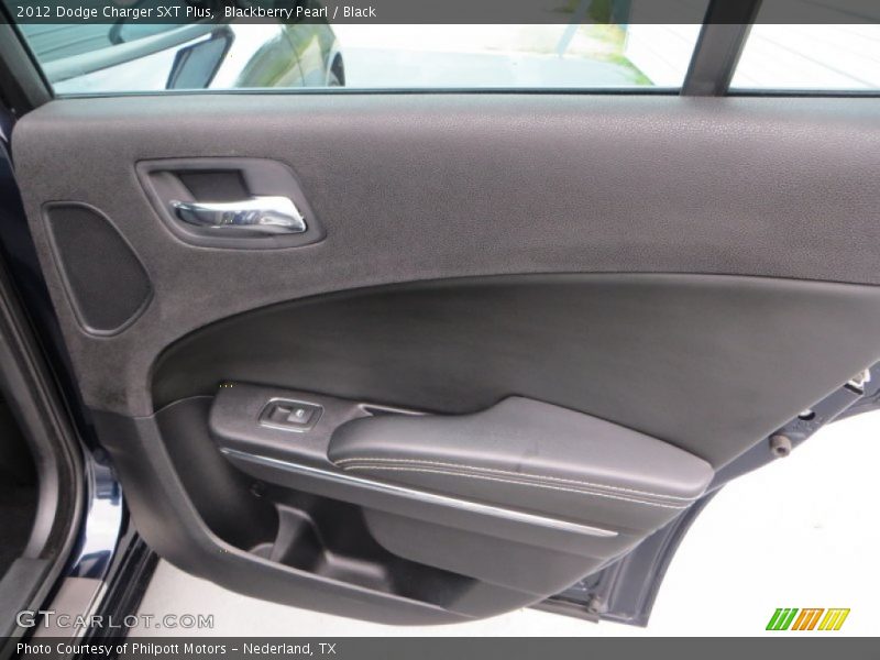 Blackberry Pearl / Black 2012 Dodge Charger SXT Plus