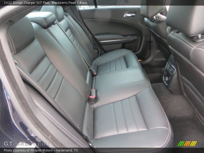Blackberry Pearl / Black 2012 Dodge Charger SXT Plus