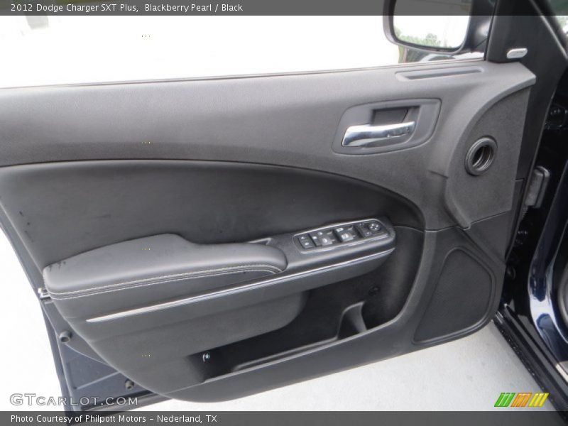 Blackberry Pearl / Black 2012 Dodge Charger SXT Plus