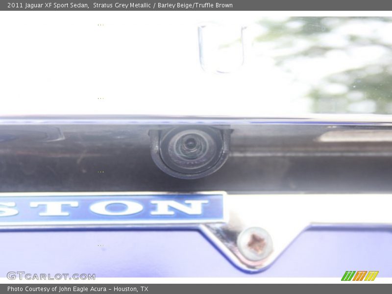 Stratus Grey Metallic / Barley Beige/Truffle Brown 2011 Jaguar XF Sport Sedan