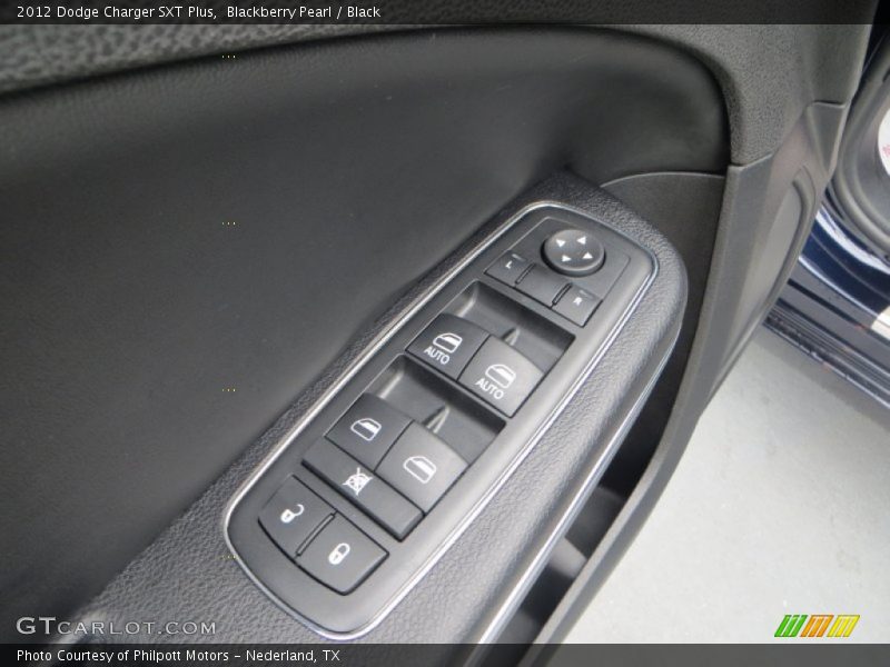 Blackberry Pearl / Black 2012 Dodge Charger SXT Plus
