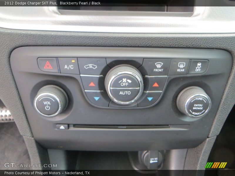 Blackberry Pearl / Black 2012 Dodge Charger SXT Plus