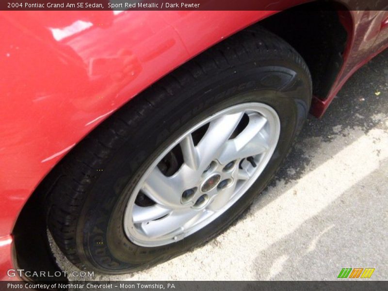 Sport Red Metallic / Dark Pewter 2004 Pontiac Grand Am SE Sedan