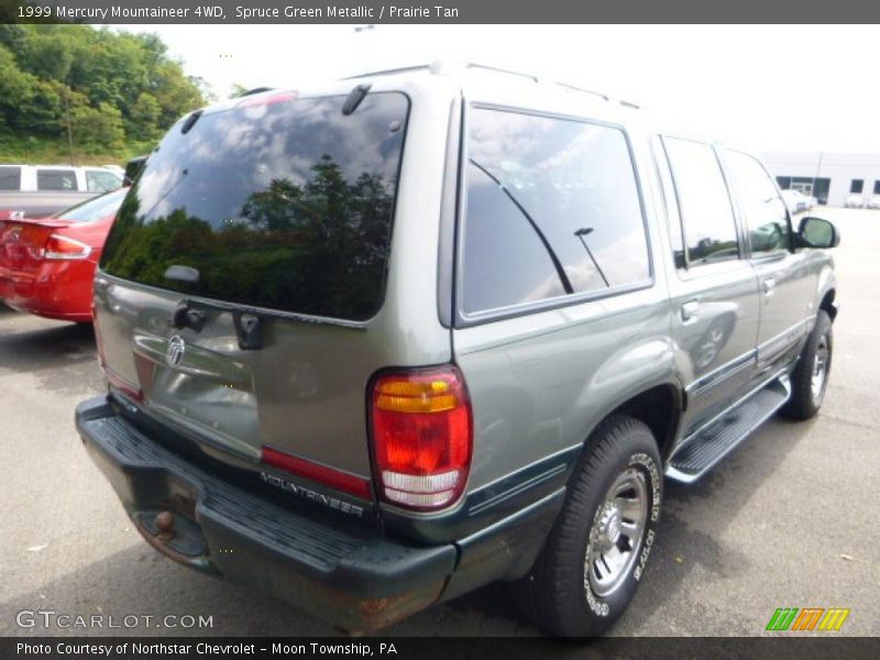  1999 Mountaineer 4WD Spruce Green Metallic