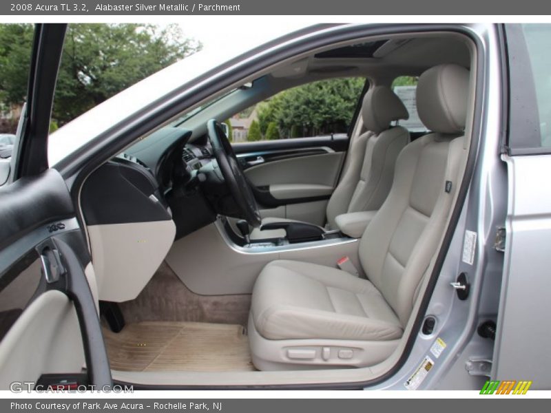 Alabaster Silver Metallic / Parchment 2008 Acura TL 3.2