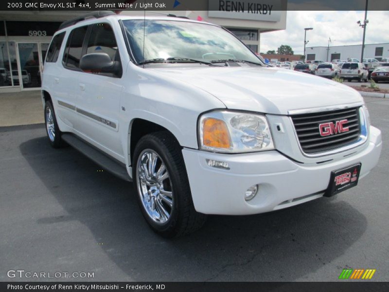 Summit White / Light Oak 2003 GMC Envoy XL SLT 4x4