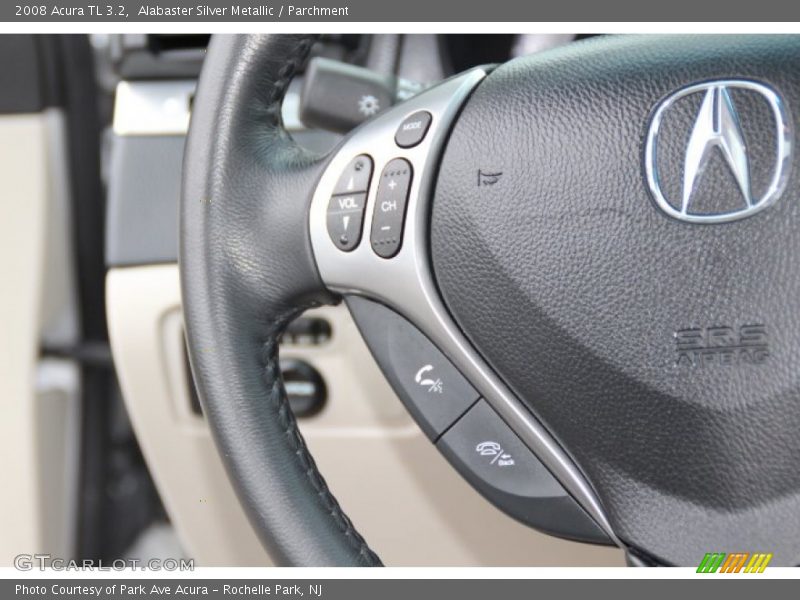 Alabaster Silver Metallic / Parchment 2008 Acura TL 3.2