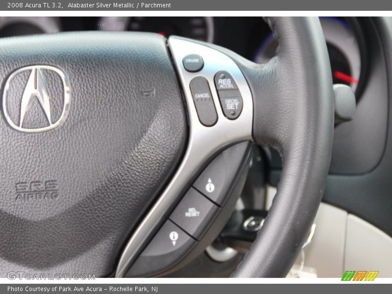 Alabaster Silver Metallic / Parchment 2008 Acura TL 3.2