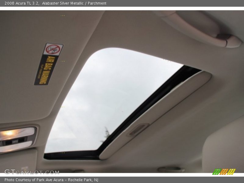 Alabaster Silver Metallic / Parchment 2008 Acura TL 3.2