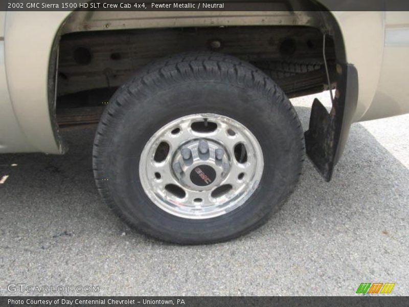Pewter Metallic / Neutral 2002 GMC Sierra 1500 HD SLT Crew Cab 4x4