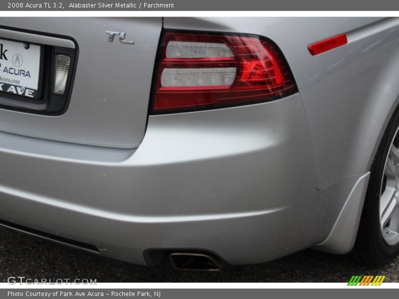 Alabaster Silver Metallic / Parchment 2008 Acura TL 3.2
