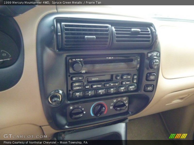 Controls of 1999 Mountaineer 4WD
