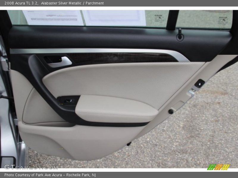 Alabaster Silver Metallic / Parchment 2008 Acura TL 3.2