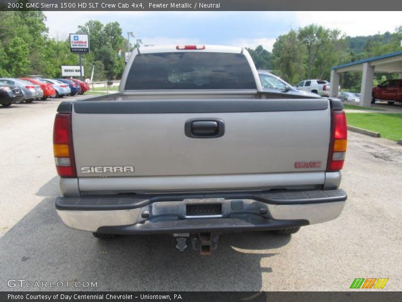 Pewter Metallic / Neutral 2002 GMC Sierra 1500 HD SLT Crew Cab 4x4