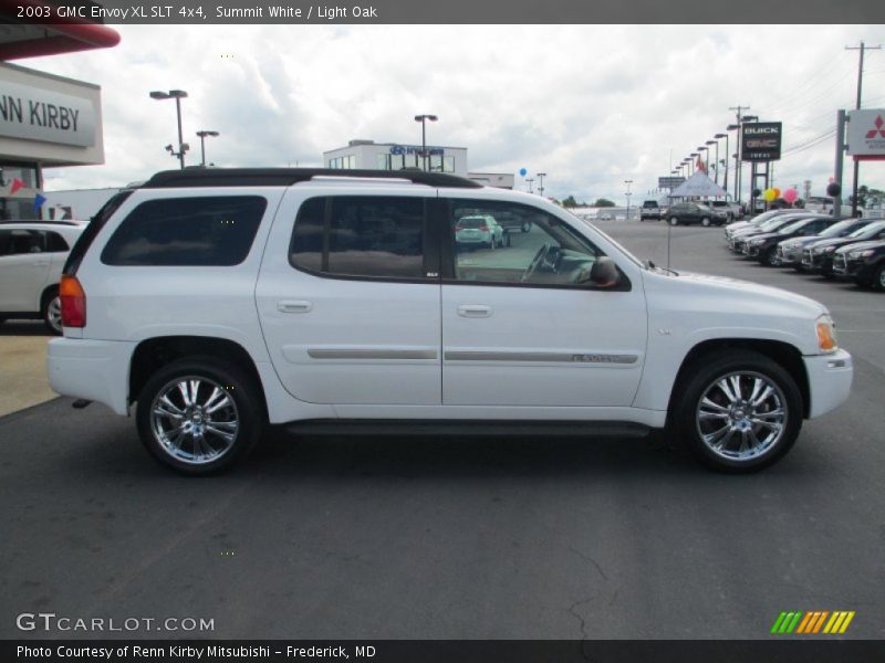 Summit White / Light Oak 2003 GMC Envoy XL SLT 4x4
