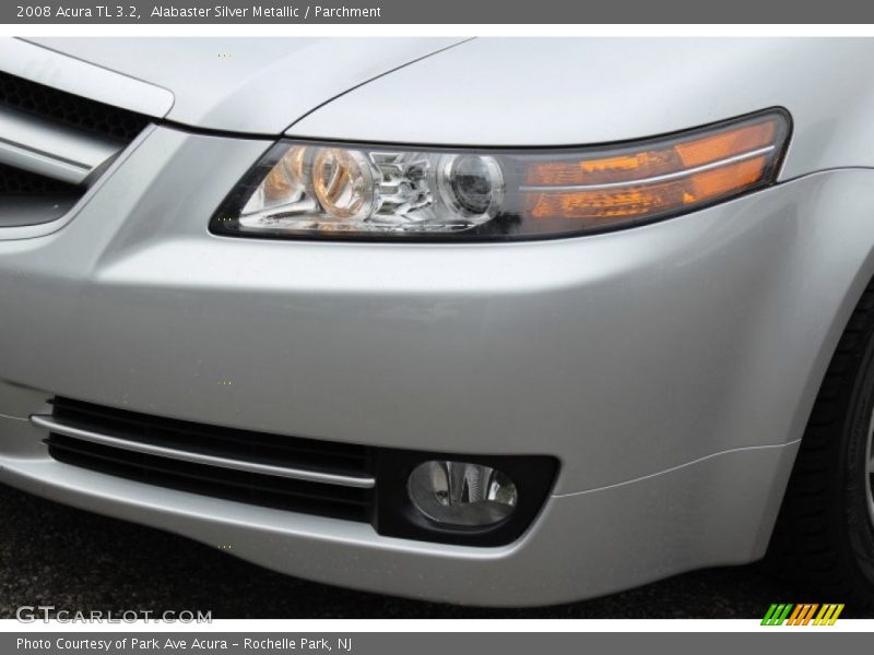 Alabaster Silver Metallic / Parchment 2008 Acura TL 3.2