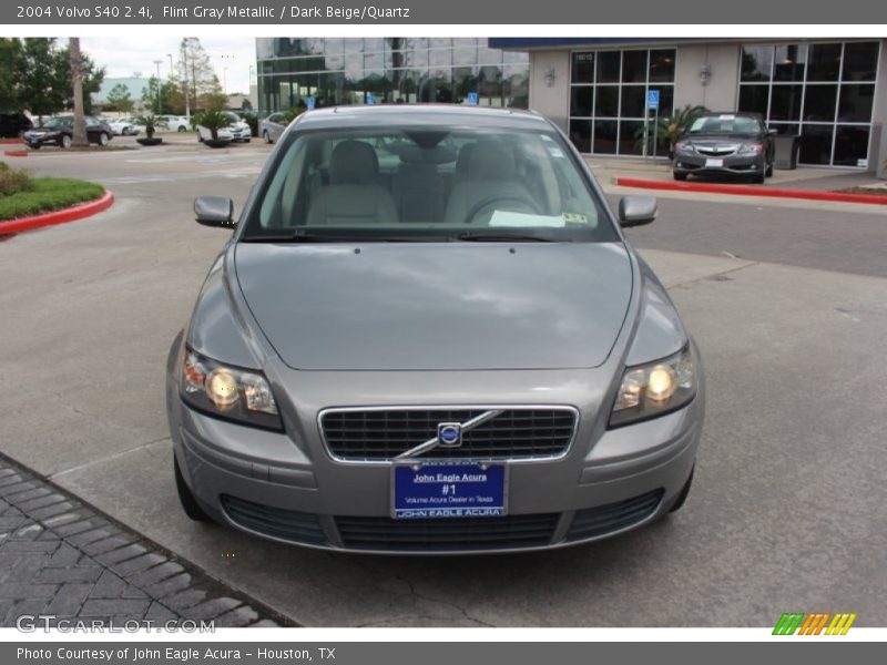 Flint Gray Metallic / Dark Beige/Quartz 2004 Volvo S40 2.4i