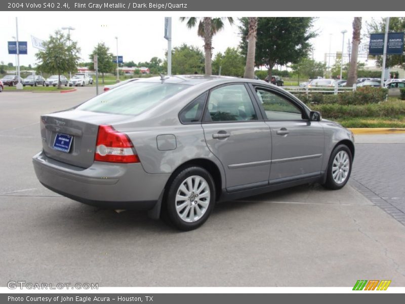 Flint Gray Metallic / Dark Beige/Quartz 2004 Volvo S40 2.4i