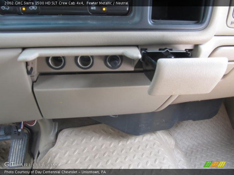 Pewter Metallic / Neutral 2002 GMC Sierra 1500 HD SLT Crew Cab 4x4