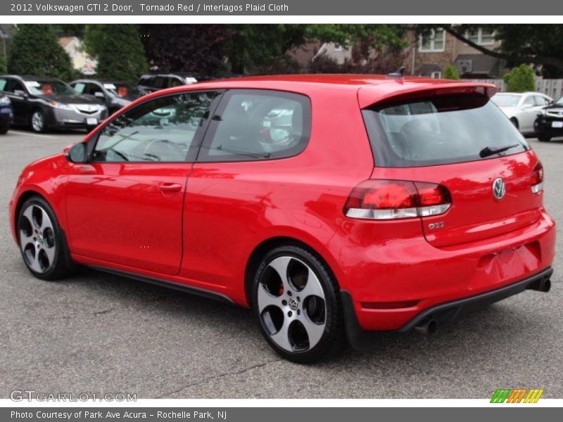 Tornado Red / Interlagos Plaid Cloth 2012 Volkswagen GTI 2 Door