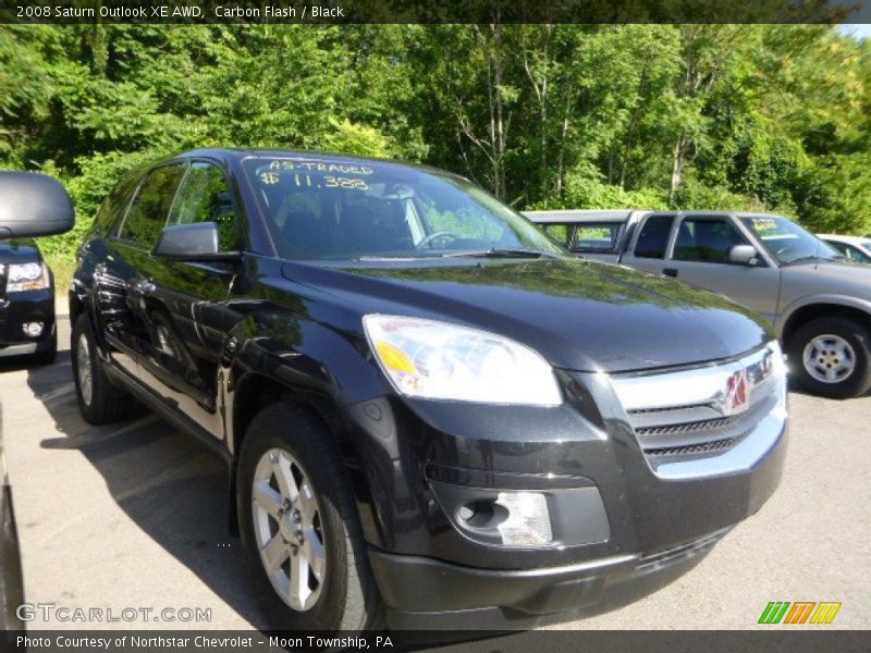 Carbon Flash / Black 2008 Saturn Outlook XE AWD