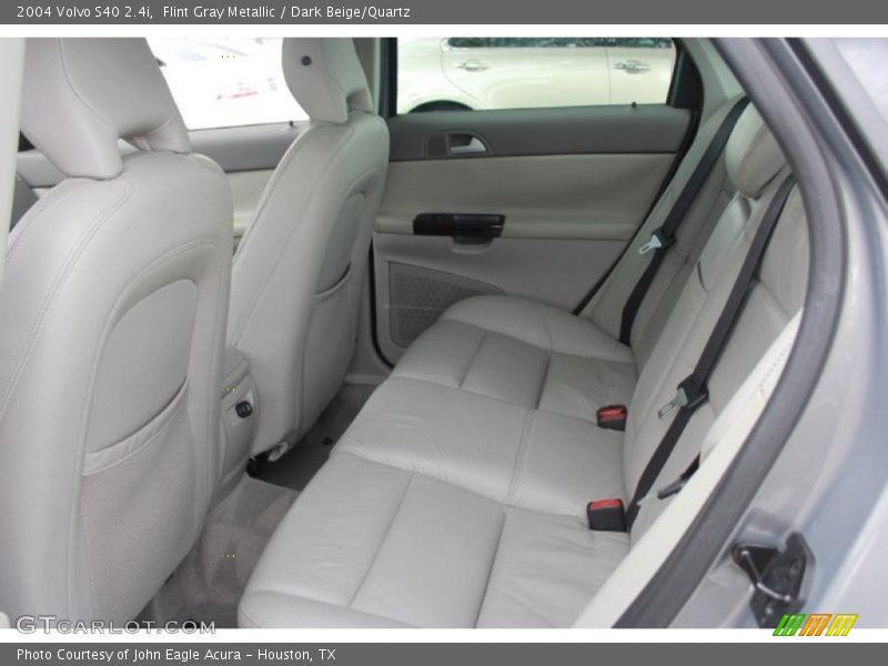 Flint Gray Metallic / Dark Beige/Quartz 2004 Volvo S40 2.4i
