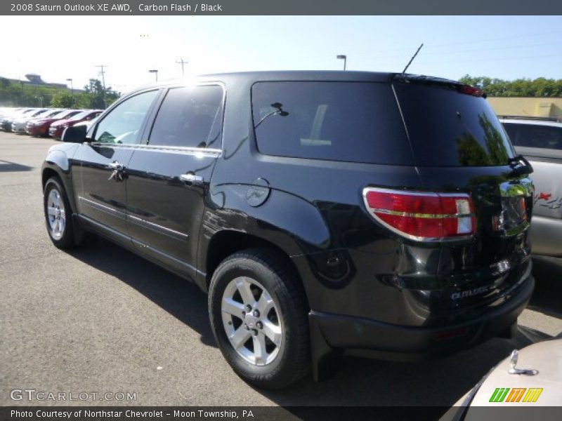 Carbon Flash / Black 2008 Saturn Outlook XE AWD