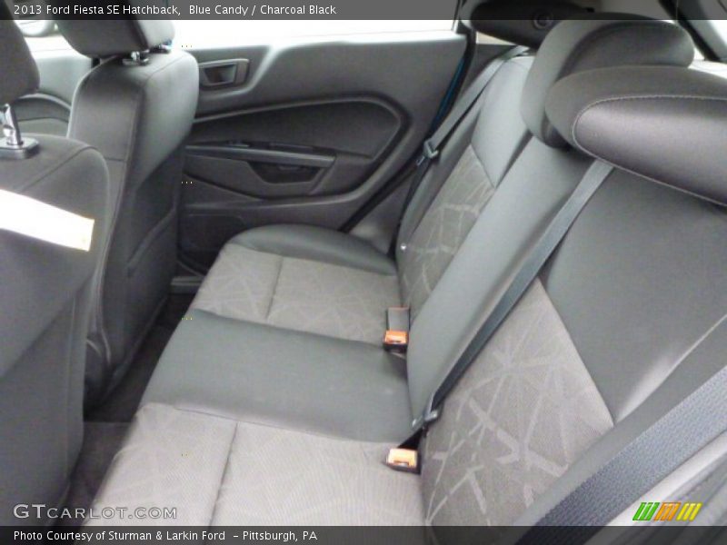 Blue Candy / Charcoal Black 2013 Ford Fiesta SE Hatchback