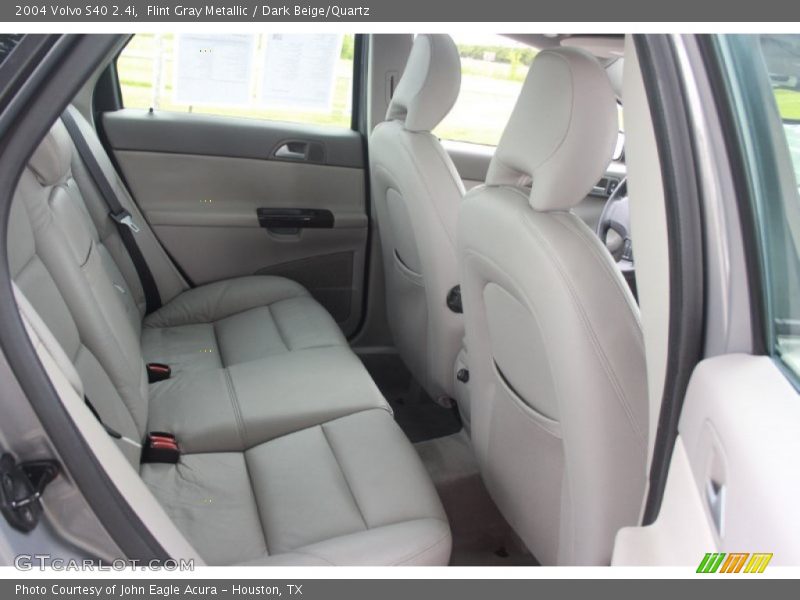 Flint Gray Metallic / Dark Beige/Quartz 2004 Volvo S40 2.4i