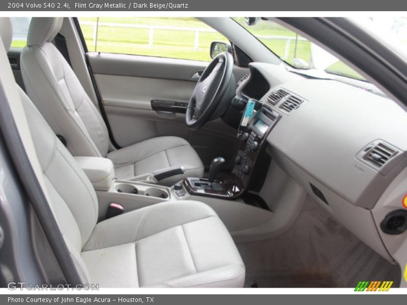 Flint Gray Metallic / Dark Beige/Quartz 2004 Volvo S40 2.4i