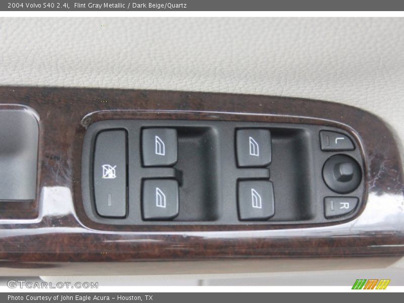 Flint Gray Metallic / Dark Beige/Quartz 2004 Volvo S40 2.4i