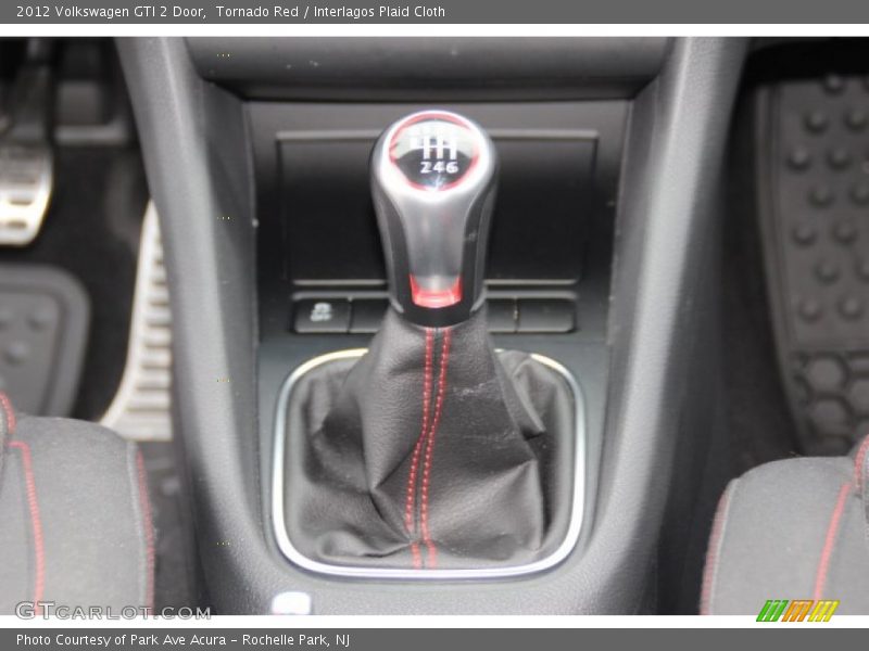 Tornado Red / Interlagos Plaid Cloth 2012 Volkswagen GTI 2 Door