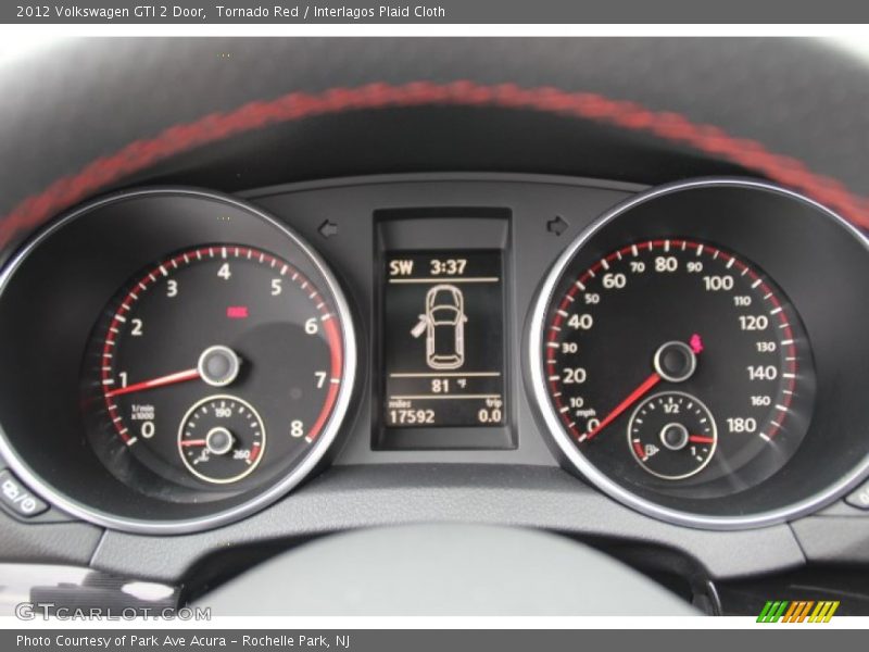  2012 GTI 2 Door 2 Door Gauges